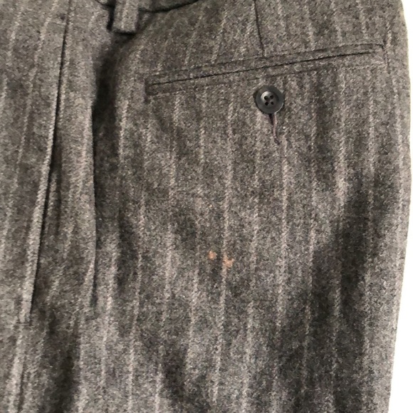 Gap Grey Striped Dress Pants - Picture 2 of 4